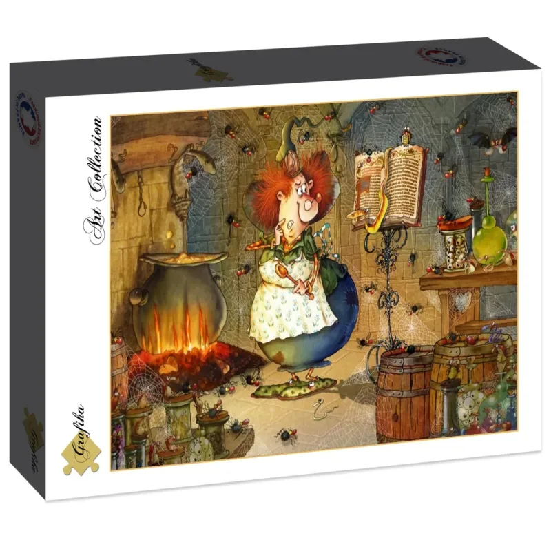 Puzzle François Ruyer - Recette de Sorcière - 2000 pièces from Grafika – box 2 of 2