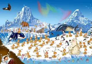 Puzzle François Ruyer - Rêve - 1000 pièces von Grafika – Schachtel 1 von 2
