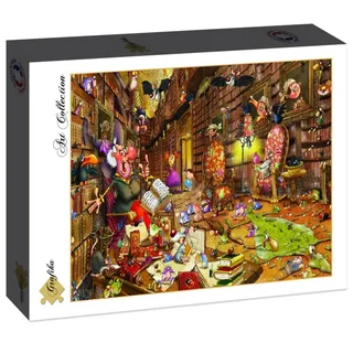 Puzzle François Ruyer - Sorcière à la Bibliothèque - 1500 pièces from Grafika – box 2 of 2