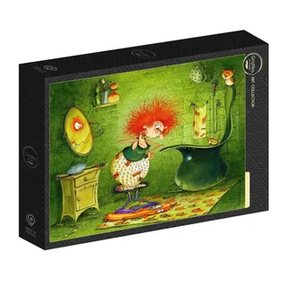 Puzzle François Ruyer - Sorcière au Régime - 1000 pièces from Grafika – box 2 of 2