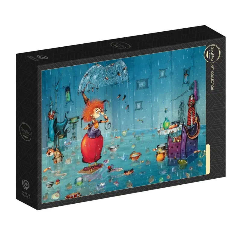 Puzzle François Ruyer - Sorcière Mouillée - 1000 pièces von Grafika – Schachtel 2 von 2