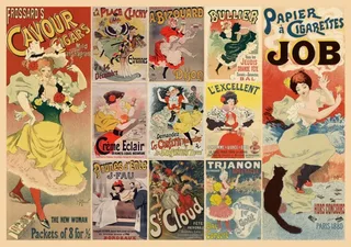 Puzzle Georges Meunier - Les Affiches - 2000 pièces van Grafika – doos 1 van 2
