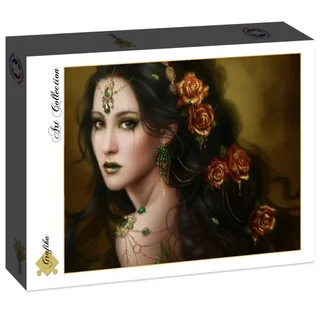Puzzle Golden Rose - 2000 pièces van Grafika – doos 2 van 2