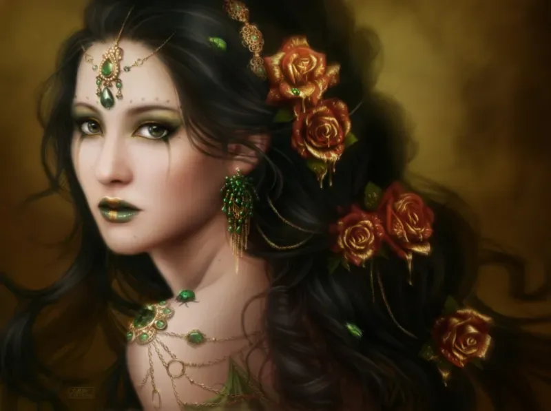 Puzzle Golden Rose - 2000 pièces van Grafika – doos 1 van 2