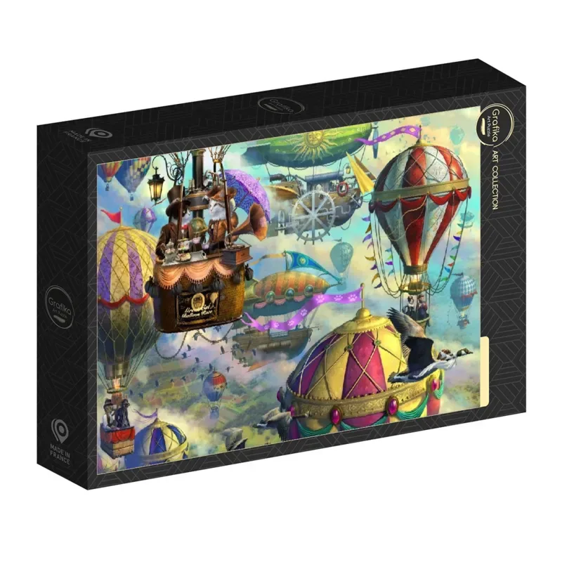 Puzzle Grande Course de Ballons pour Chats - 1000 pièces from Grafika – box 2 of 2