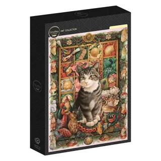 Puzzle Harry and the Christmas Decorations - 1000 pièces de Grafika – boîte 2 sur 2
