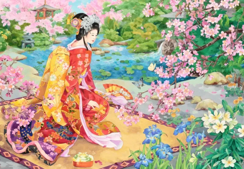Puzzle Haru No Uta - 1000 pièces van Grafika – doos