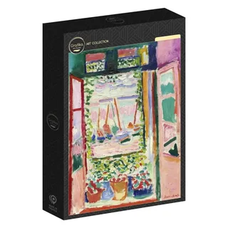 Puzzle Henri Matisse - Fenêtre Ouverte, Collioure - 1000 pièces de Grafika – boîte 2 sur 2