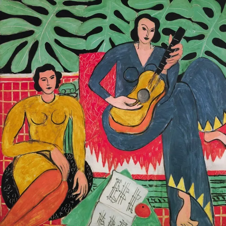 Puzzle Henri Matisse - La Musique - 1000 pièces von Grafika – Schachtel 1 von 2