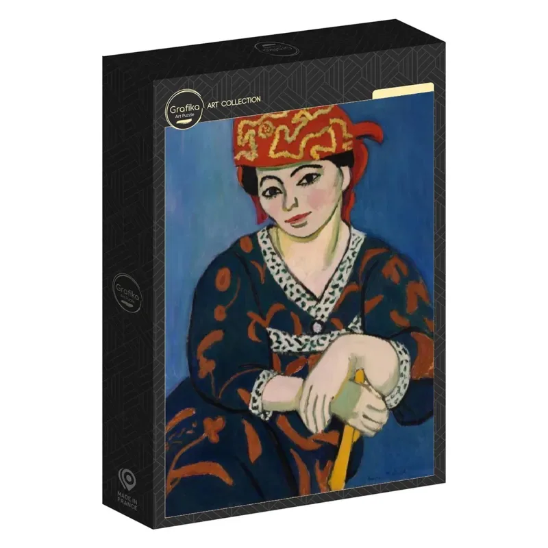 Puzzle Henri Matisse - Le Madras Rouge - 500 à 999 pièces van Grafika – doos 2 van 2