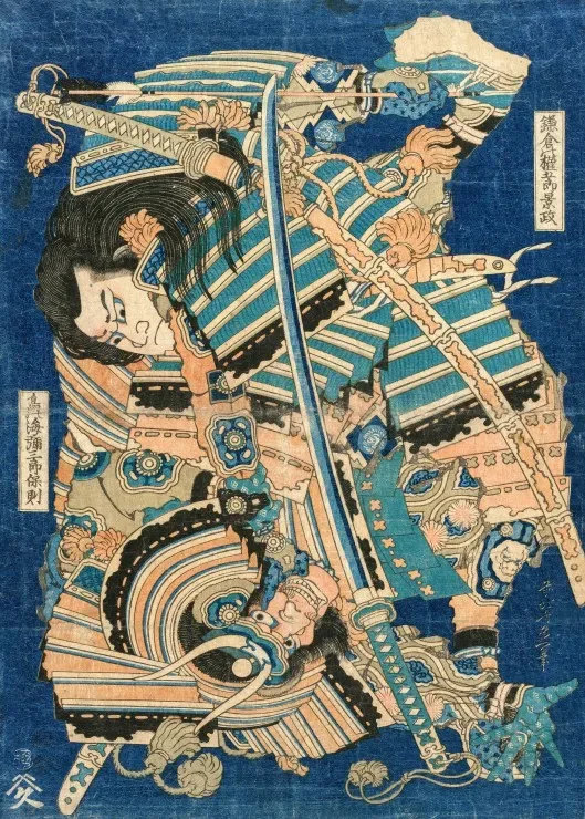 Puzzle Hokusai - Kamakura no Gengoro Seizing Torinoumi Tasaburo - 500 à 999 pièces van Grafika – doos 1 van 2
