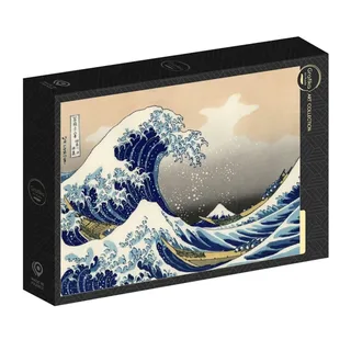 Puzzle Hokusai - La Grande Vague de Kanagawa - 500 à 999 pièces de Grafika – boîte 2 sur 2