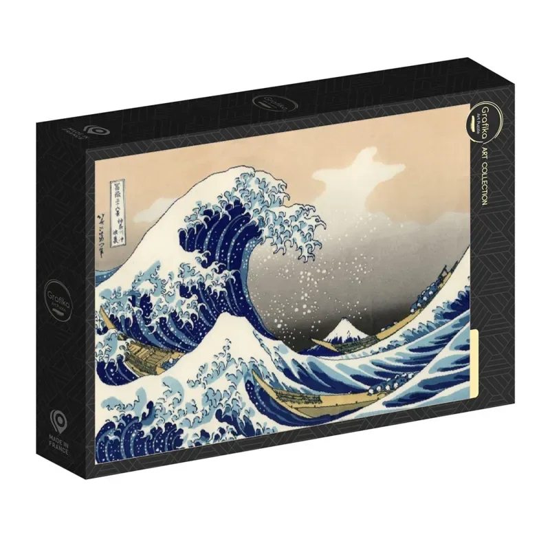 Puzzle Hokusai - La Grande Vague de Kanagawa - 500 à 999 pièces de Grafika – boîte 2 sur 2