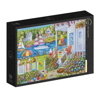 Puzzle House on the Water - 1000 pièces van Grafika – doos 2 van 2