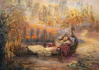 Puzzle Josephine Wall - Dreams of Camelot - 2000 pièces de Grafika – boîte 1 sur 2