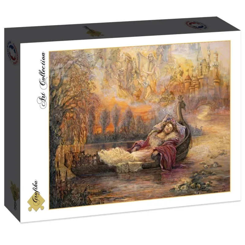 Puzzle Josephine Wall - Dreams of Camelot - 2000 pièces de Grafika – boîte 2 sur 2