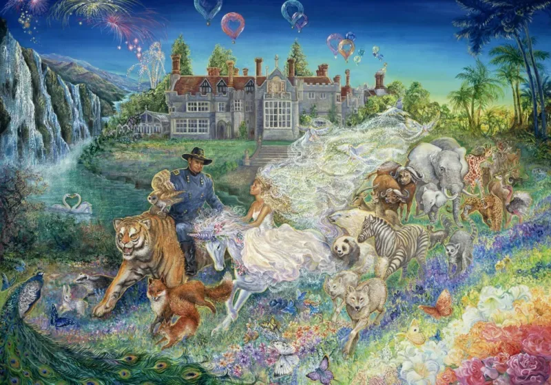 Puzzle Josephine Wall - Fantasy Wedding - 1000 pièces de Grafika – boîte 1 sur 2