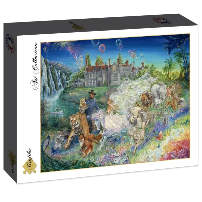 Puzzle Josephine Wall - Fantasy Wedding - 2000 pièces van Grafika – doos 2 van 2