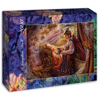Puzzle Josephine Wall - La Belle au Bois dormant - 2000 pièces de Grafika – boîte 2 sur 2