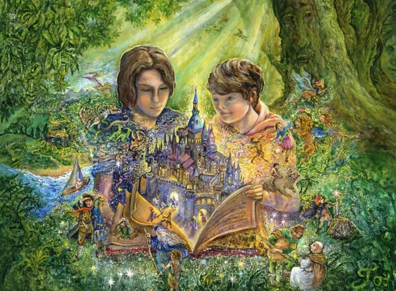 Puzzle Josephine Wall - Magical Storybook - 2000 pièces de Grafika – boîte