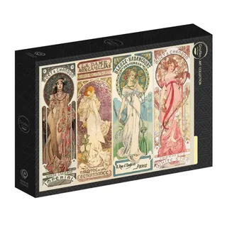 Puzzle L'Art d'Alfons Mucha - 1000 pièces van Grafika – doos 2 van 2