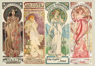 Puzzle L'Art d'Alfons Mucha - 1000 pièces van Grafika – doos 1 van 2