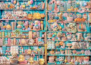 Puzzle L'Atelier des Petits Bonheurs from Grafika – box 1 of 2