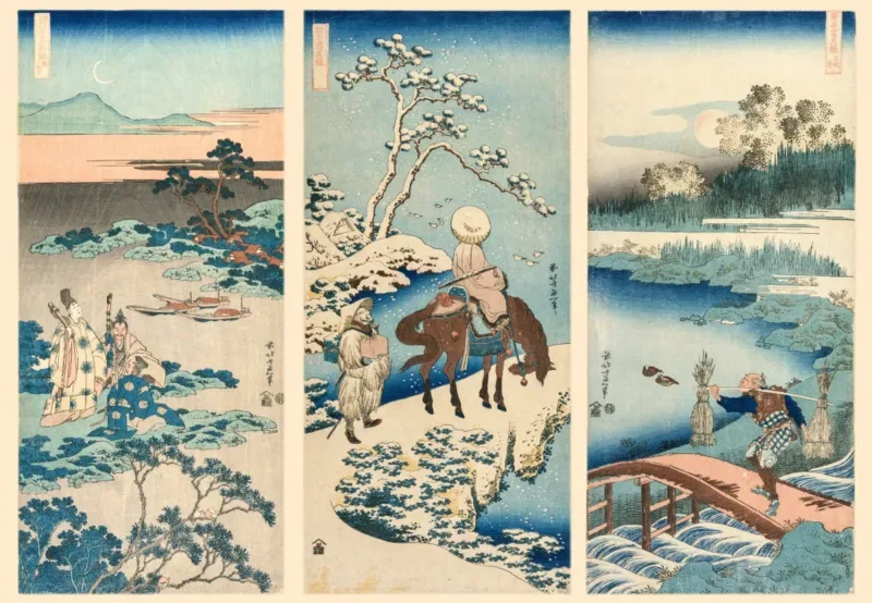 Puzzle L'Oeuvre d'Hokusai - 1000 pièces de Grafika – boîte 1 sur 2