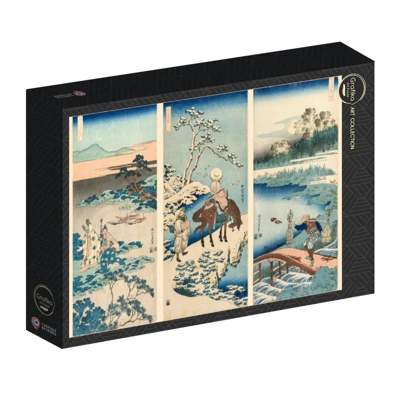 Puzzle L'Oeuvre d'Hokusai - 1000 pièces de Grafika – boîte 2 sur 2