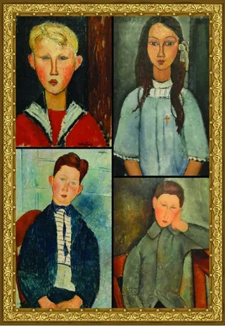 Puzzle L'oeuvre de Modigliani - 1000 pièces from Grafika – box 1 of 2