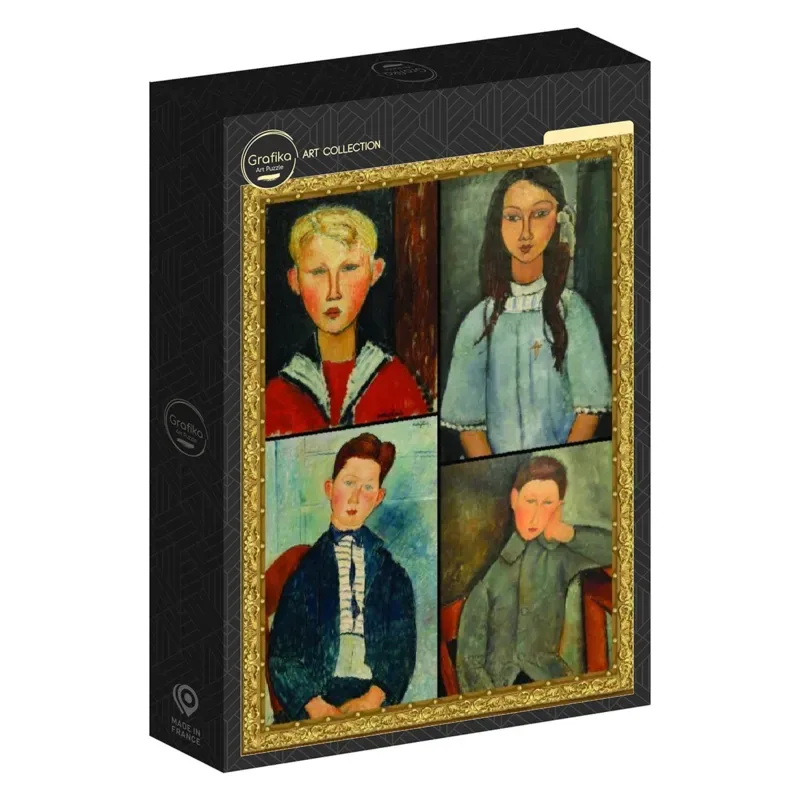 Puzzle L'oeuvre de Modigliani - 1000 pièces from Grafika – box 2 of 2