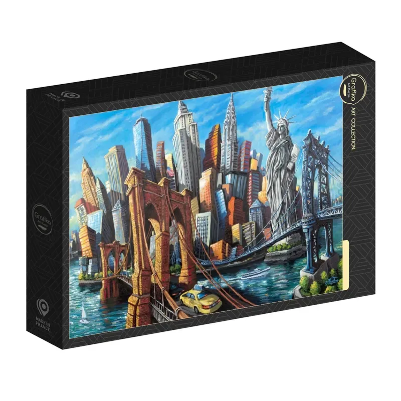 Puzzle La Cité des Rêves - 1000 pièces von Grafika – Schachtel 2 von 2