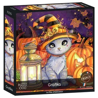 Puzzle La Fête d'Halloween - 1000 pièces von Grafika – Schachtel 2 von 2