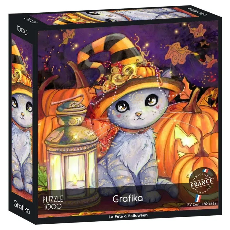Puzzle La Fête d'Halloween - 1000 pièces von Grafika – Schachtel 2 von 2