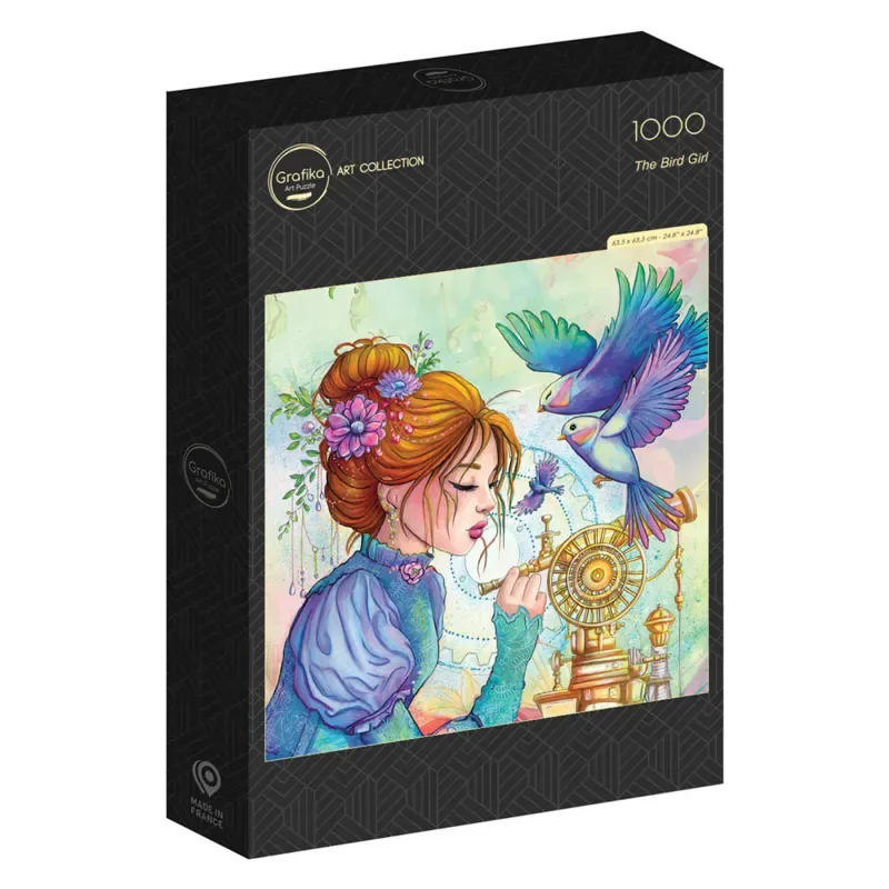 Puzzle La Fille aux Oiseaux - 1000 pièces van Grafika – doos 2 van 2