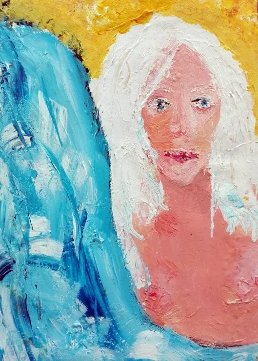 Puzzle La Jeune Femme aux Cheveux Blancs - 10 à 25 pièces van Grafika – doos 1 van 2