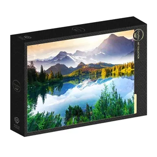 Puzzle La Montagne derrière le Lac - 1000 pièces van Grafika – doos 2 van 2