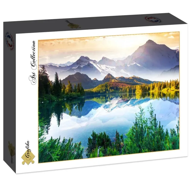 Puzzle La Montagne derrière le Lac - 2000 pièces van Grafika – doos 2 van 2