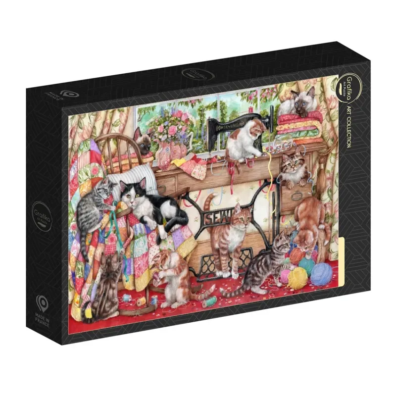 Puzzle La Salle de Couture von Grafika – Schachtel 2 von 2