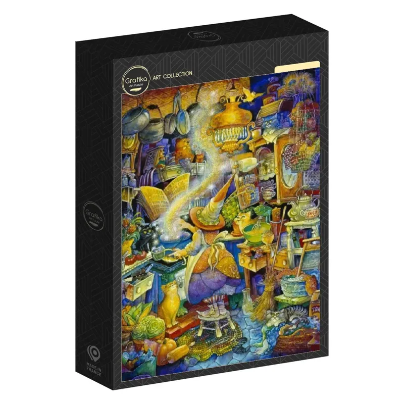 Puzzle La Sorcière de la Cuisine - 1000 pièces van Grafika – doos 2 van 2