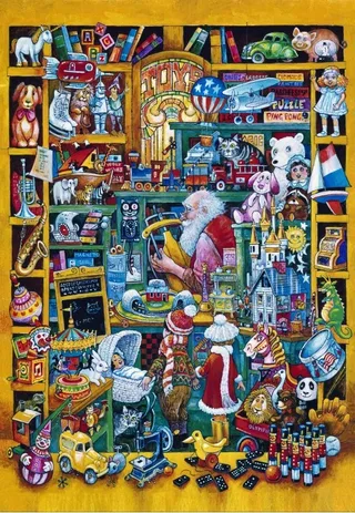 Puzzle Le Fabricant de Jouets - 1000 pièces van Grafika – doos 1 van 2