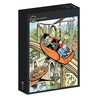 Puzzle Le Monde de Lucrèce - Une Journée Inoubliable - 200 à 499 pièces van Grafika – doos 2 van 2