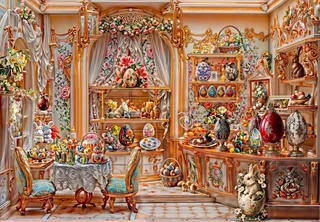 Puzzle Le Salon de Thé from Grafika – box 1 of 2