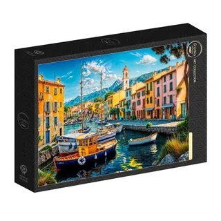 Puzzle Le Village de Pêcheurs from Grafika – box 2 of 2