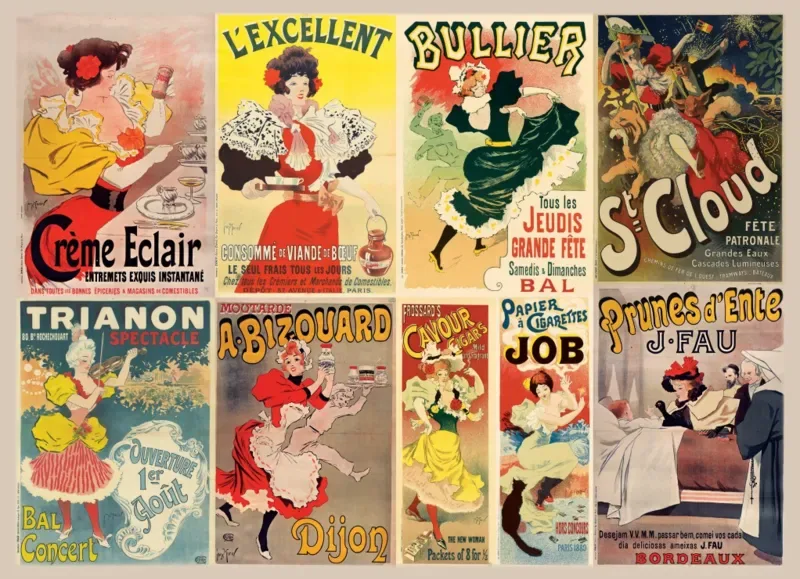 Puzzle Les Affiches de Georges Meunier - 1500 pièces de Grafika – boîte