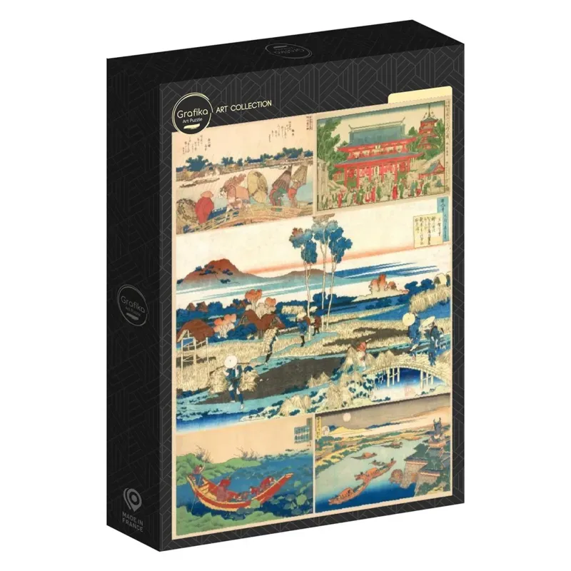 Puzzle Les Estampes d'Hokusai - 1000 pièces von Grafika – Schachtel 2 von 2