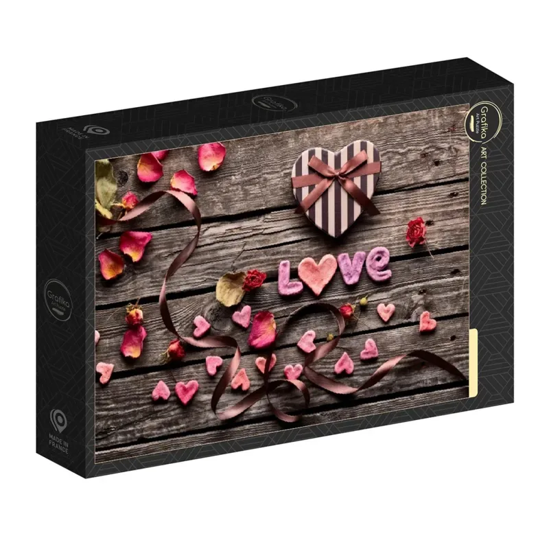 Puzzle Love - Red Hearts - 1000 pièces from Grafika – box 2 of 2