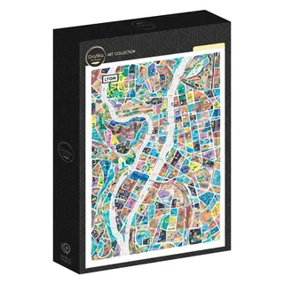 Puzzle Lyon - 1000 pièces van Grafika – doos 2 van 2