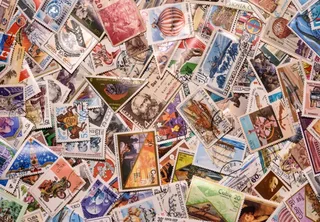 Puzzle Ma Collection de Timbres - 1000 pièces van Grafika – doos 1 van 2