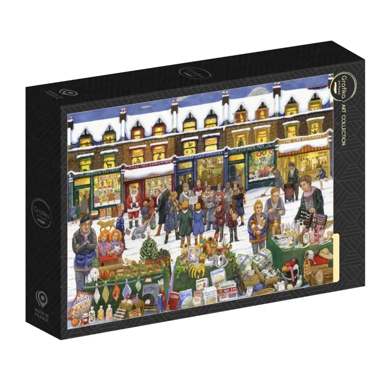 Puzzle Marché de Noël de l'Alphabet - 1000 pièces van Grafika – doos 2 van 2